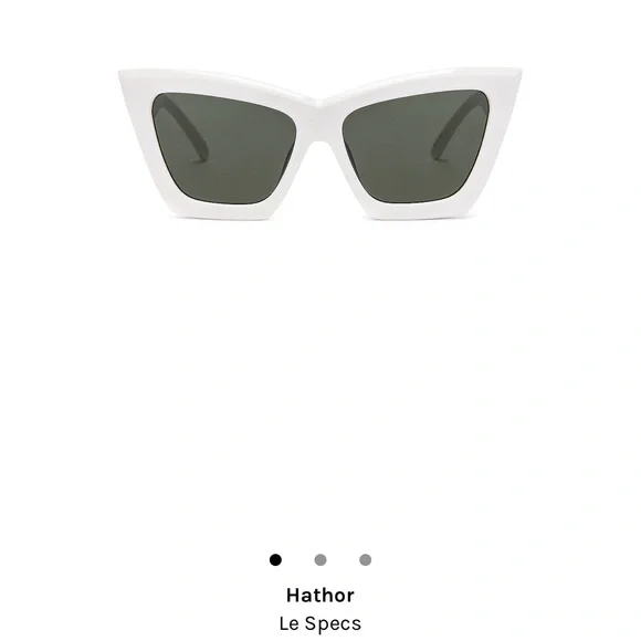 Le specs — like new. Worn twice Le Specs and No Problemo Drop Sunglasses | Hypebae main image 4